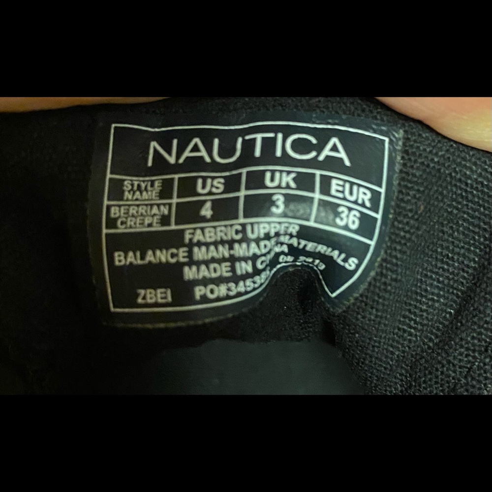 ππ Nautica Boys Berrian Crepe Lifestyle Athletic and Training Shoes - Picture 7 of 7